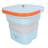 Portable Washing Machine 6L TPR Negative Ion Foldable Mini Laundry Bucket Washer for RV Travel Apartment