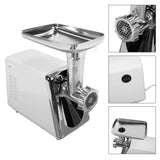Small Household Electric Meat Grinder Sausage Maker Heavy Duty Meat Mincer Standard Stainless Steel Knife Mesh