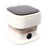 Foldable Washing Machine 10L Capacity Portable Mini Washer for Baby Clothes Underwear Socks