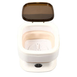 Foldable Washing Machine 10L Capacity Portable Mini Washer for Baby Clothes Underwear Socks