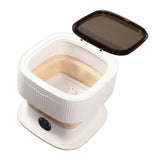 Foldable Washing Machine 10L Capacity Portable Mini Washer for Baby Clothes Underwear Socks