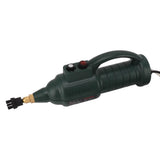 Handheld Steam Cleaner High Temperature Pressurized 2500W with 3 Brush Heads 2 Nozzles Intelligent Operation Steam Cleaning Machine Military Green EU Plug 220V