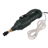 Handheld Steam Cleaner High Temperature Pressurized 2500W with 3 Brush Heads 2 Nozzles Intelligent Operation Steam Cleaning Machine Military Green EU Plug 220V