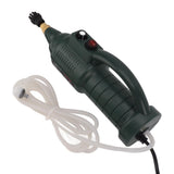 Handheld Steam Cleaner High Temperature Pressurized 2500W with 3 Brush Heads 2 Nozzles Intelligent Operation Steam Cleaning Machine Military Green EU Plug 220V
