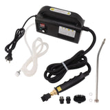 2500W Black Smart Handheld Steam Cleaner Home High Pressure Steam Cleaner Instant Heat Steam Cleaning Machine EU Plug 220V