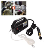 2500W Black Smart Handheld Steam Cleaner Home High Pressure Steam Cleaner Instant Heat Steam Cleaning Machine EU Plug 220V