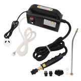 2500W Black Smart Handheld Steam Cleaner Home High Pressure Steam Cleaner Instant Heat Steam Cleaning Machine AU Plug 220V