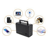 Portable Power Station 5000mAh Outdoor Solar Generator Power Bank for Camping Travel Party Emergency