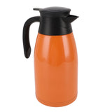 Car Kettle 180W 1400ml Hot Water Boiler Orange Stainless Steel Leakage Proof 24V Kettle Boiler for Road Trip Travel Work