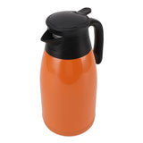 Car Kettle 180W 1400ml Hot Water Boiler Orange Stainless Steel Leakage Proof 24V Kettle Boiler for Road Trip Travel Work