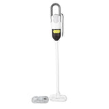 Corded Stick Hand Vacuum Steamless Multi Purpose Lightweight Handheld Vacuum Cleaner Floor Cleaner with Water Tank Plug in White UK Plug 220V