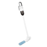 Corded Stick Hand Vacuum Steamless Multi Purpose Lightweight Handheld Vacuum Cleaner Floor Cleaner with Water Tank Plug in White UK Plug 220V