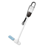 Corded Stick Hand Vacuum Steamless Multi Purpose Lightweight Handheld Vacuum Cleaner Floor Cleaner with Water Tank Plug in White UK Plug 220V