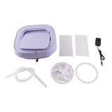 Portable Washing Machine 11L ABS PP Automatic Mini Foldable Bucket Washer with Drainage Pipe for RV Travel Apartment