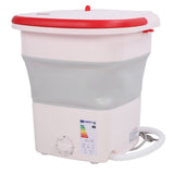 16L Folding Washing Machine Mini Portable Collapsible Underwear Bucket Washer for Household Dormitory Travel