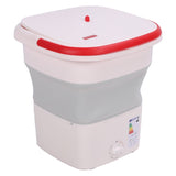 16L Folding Washing Machine Mini Portable Collapsible Underwear Bucket Washer for Household Dormitory Travel