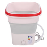 16L Folding Washing Machine Mini Portable Collapsible Underwear Bucket Washer for Household Dormitory Travel