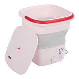 16L Folding Washing Machine Mini Portable Collapsible Underwear Bucket Washer for Household Dormitory Travel