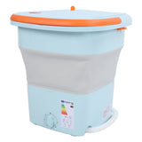 16L Folding Washing Machine Mini Portable Collapsible Underwear Bucket Washer for Household Dormitory Travel