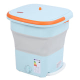 16L Folding Washing Machine Mini Portable Collapsible Underwear Bucket Washer for Household Dormitory Travel