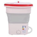 16L Folding Washing Machine Mini Portable Collapsible Underwear Bucket Washer for Household Dormitory Travel