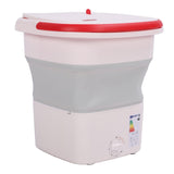 16L Folding Washing Machine Mini Portable Collapsible Underwear Bucket Washer for Household Dormitory Travel