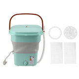 16L Portable Washing Machine with Soft Spin Function Drain Pipe 65W Fully Automatic Portable Washer for Underwear Baby Clothes In Australia - Darrahopens