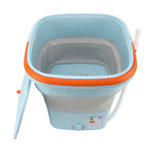 16L Portable Washing Machine with Soft Spin Function Drain Pipe 65W Fully Automatic Portable Washer for Underwear Baby Clothes In Australia - Darrahopens