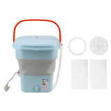 16L Portable Washing Machine with Soft Spin Function Drain Pipe 65W Fully Automatic Portable Washer for Underwear Baby Clothes In Australia - Darrahopens