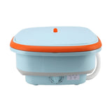 16L Portable Washing Machine with Soft Spin Function Drain Pipe 65W Fully Automatic Portable Washer for Underwear Baby Clothes