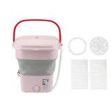 16L Portable Washing Machine with Soft Spin Function Drain Pipe 65W Fully Automatic Portable Washer for Underwear Baby Clothes In Australia - Darrahopens