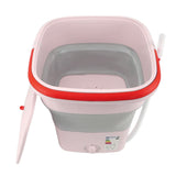 16L Portable Washing Machine with Soft Spin Function Drain Pipe 65W Fully Automatic Portable Washer for Underwear Baby Clothes In Australia - Darrahopens