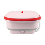 16L Portable Washing Machine with Soft Spin Function Drain Pipe 65W Fully Automatic Portable Washer for Underwear Baby Clothes