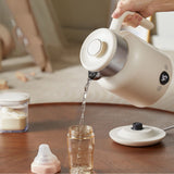 Electric Kettle Water Boiling 304 Stainless Steel Large Capacity Portable for Office Home Travel