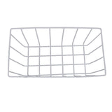 Freezer Storage Basket Refrigerator Divider Organizer Bin Metal Wire Separation Container for Home Use