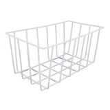 Freezer Storage Basket Refrigerator Divider Organizer Bin Metal Wire Separation Container for Home Use