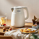 Electric Kettle 1.5L Large Capacity Double Layered Automatic Shutdown Hot Water Boiler Tea Kettle Pot Stainless Steel Interior