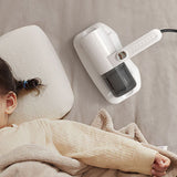 Bed Vacuum Cleaner CN 400W White Highly Efficient Handheld Mattress Vacuum Cleaner for Home Sofas