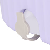 10L Foldable Washing Machine Mini Underwear Laundry Machine Small Portable Washing Machine for Dormitory Hotel Travel Violet EU Plug