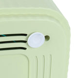Foldable Washing Machine 10L Portable Strong Stain Removal Drainage Hole Design Three Timing Modes Mini Washer for Baby Clothes Underwear Socks Green US Plug 100‑240V