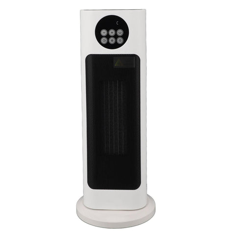 Oscillating Ceramic Tower Space Heater 1500W 70 Degree Wide Angle Noiseless Indoor Electric Space Heater with Remote Control Timer for Home EU Plug 220V In Australia - Darrahopens