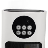 Oscillating Ceramic Tower Space Heater 1500W 70 Degree Wide Angle Noiseless Indoor Electric Space Heater with Remote Control Timer for Home EU Plug 220V In Australia - Darrahopens