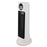 Oscillating Ceramic Tower Space Heater 1500W 70 Degree Wide Angle Noiseless Indoor Electric Space Heater with Remote Control Timer for Home EU Plug 220V