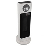 Oscillating Ceramic Tower Space Heater 1500W 70 Degree Wide Angle Noiseless Indoor Electric Space Heater with Remote Control Timer for Home EU Plug 220V