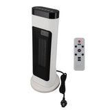 Ceramic Tower Heater 1500W PTC Fast Heating Space Heater with Thermostatic Chip Remote Control 1‑9H Timing 70 Degree Wide Angle EU Plug 220V In Australia - Darrahopens