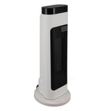 Ceramic Tower Heater 1500W PTC Fast Heating Space Heater with Thermostatic Chip Remote Control 1‑9H Timing 70 Degree Wide Angle EU Plug 220V