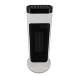 Ceramic Tower Heater 1500W PTC Fast Heating Space Heater with Thermostatic Chip Remote Control 1‑9H Timing 70 Degree Wide Angle EU Plug 220V