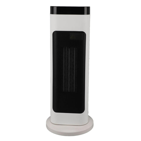Ceramic Tower Heater 1500W PTC Fast Heating Space Heater with Thermostatic Chip Remote Control 1‑9H Timing 70 Degree Wide Angle UK Plug 220V In Australia - Darrahopens