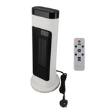Ceramic Tower Heater 1500W PTC Fast Heating Space Heater with Thermostatic Chip Remote Control 1‑9H Timing 70 Degree Wide Angle UK Plug 220V In Australia - Darrahopens