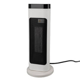 Ceramic Tower Heater 1500W PTC Fast Heating Space Heater with Thermostatic Chip Remote Control 1‑9H Timing 70 Degree Wide Angle UK Plug 220V In Australia - Darrahopens